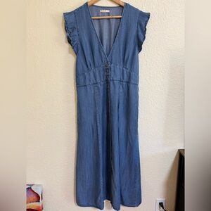 Marine Layer Camila Midi Dress Size XL